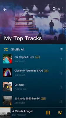 MP3 Player & Play Music android App screenshot 0