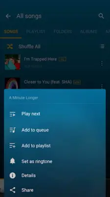 MP3 Player & Play Music android App screenshot 2